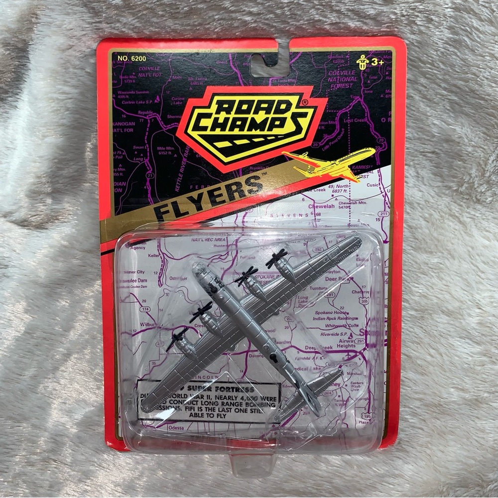 Road Champs “B-29 Super Fortress” Diecast Model (1995) – Vintage Collectible